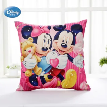 Disney Tegnefilm Mickey, Minnie Mouse Prinsesse Dekorative/nap Pude Tilfælde Dække 1stk Pillowsham pudebetræk for Børn 45x45cm 1