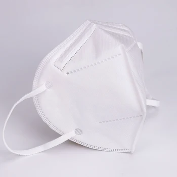 Disponibel Ansigt Maske Anti PM2.5 Støv, Forurening Munden Dække Masker Respirator Åndbar For Voksen 10-100pcs/ Masse 804