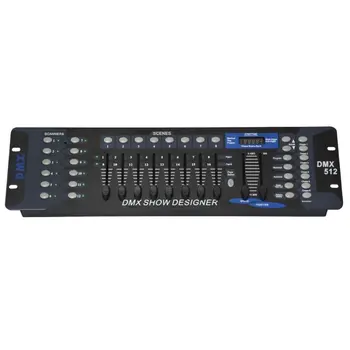 DMX-512 lys kontrol tabel 192 programmerbare kanaler til belysning og DJ 1