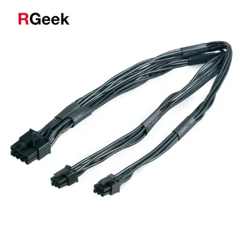 Dobbelt Mini 6-Pin til 8 Pin PCI Express-grafikkort Power Adapter Kabel til Mac Pro Tower/Power Mac G5 15-tommer(37cm) 117