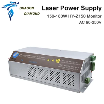 DRAGON DIAMANT 150-180W CO2-Laser Strømforsyning Monitor-AC90-250V Z150 for Laser Gravør HY-Z150 Z-Serien 5