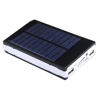Dual USB Solar Mobile Power Bank Nesting Bærbare batterioplader Max Camping Lys OCT998 3