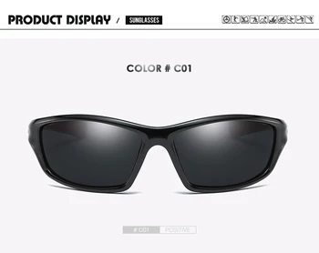 DUBERY brand design polariseret night vision solbriller mænds solbriller mænd er cool briller spejl parasol briller slip ærme 4