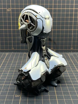 Duzhens Resin hvid model Skelet mecha Bust 1/4 Punk PVC-Action Figur Anime Figur Model Legetøj Figur Samling Dukke Gave 3