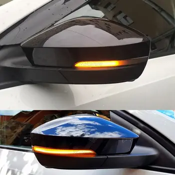 Dynamisk LED-blinklys Blinklys Spejl flasher Lyset For Skoda Octavia Mk3 A7 5E 2016 2017 2018 2019 5