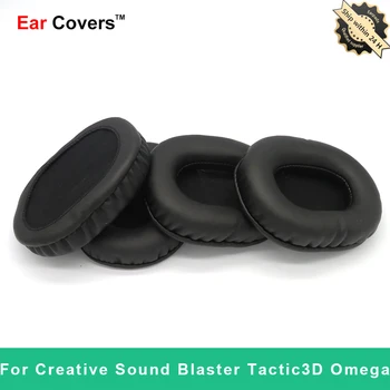 Ear-Pads For Creative Sound Blaster Tactic3D Omega Hovedtelefon Ørepuder, at det nye Headset Ear Pad PU Læder Sponge-Skum 4