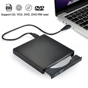 EastVita Eksterne USB-DVD-CD-RW-Disk-Brænder Combo-Drev-Læser til Windows 98/8/10 Bærbar PC r20 2
