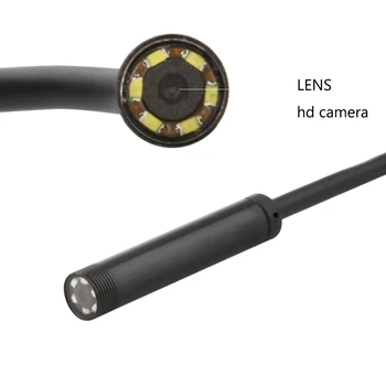 Endoskop 8mm USB Endoskop Android-5M-10M OTG PC USB-Endoscopio Mini-inspektionskamera 720P Inspektion Vandtæt Telefon Kamera 0