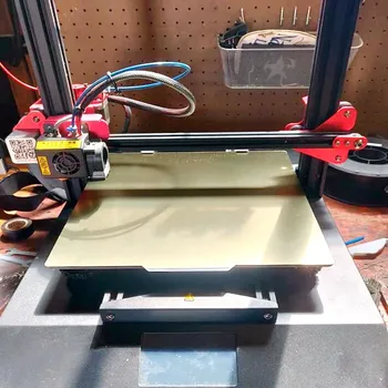 ENERGISK Foråret Stål PEI Print Bed Flex Bygge Plade 350 × 350mm +Base For Voron 2.1 3D-Printer Varm Seng Fantastisk til PLA Udskrivning 0