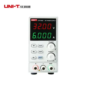 ENHED UTP1306S Enkelt-kanal Skift DC Strømforsyning Stabilisator Spænding Regulator 32V/6A 4bits Vise Laboratorium Instrument