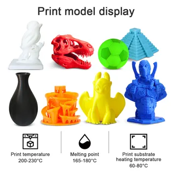 Enotepad PLA Filament For 3D-Pen 1.75 MM 1 kg/2.2 kg PLA Materiale Til 3D Printer Plast øko-venlige lav krympning Hurtig Levering 2