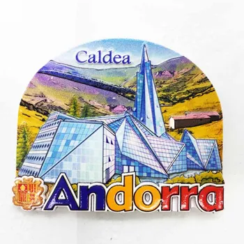 Europæiske Turist Køleskab Magnet Souvenir-Andorra Og Monaco Spanien Frankrig Korsika Køleskab Magneter, Boligindretning Tilbehør 3