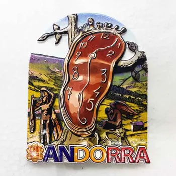 Europæiske Turist Køleskab Magnet Souvenir-Andorra Og Monaco Spanien Frankrig Korsika Køleskab Magneter, Boligindretning Tilbehør 4