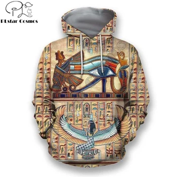 Eye of horus det gamle egypten Gud og Symboler 3d Printet Unisex hættetrøjer Harajuku Mode Afslappet Hætte Sweatshirt Drop shipping 0