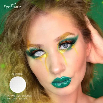 EYESHARE 2pcs/Par Rene Farve Halloween Cosplay Farvet kontaktlinse Kosmetiske Kontaktlinser øjenfarve Farvede Kontakter 3