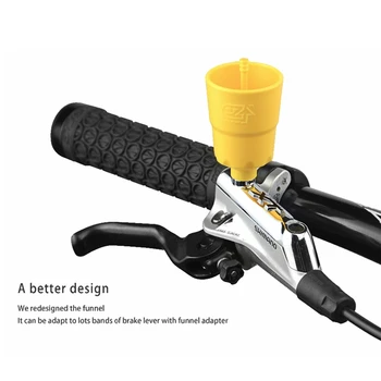 EZMTB Universal Cykel Hydraulisk skivebremse Bløder Adaptere sæt (10 i 1) Omfatter Olie Tragt 0