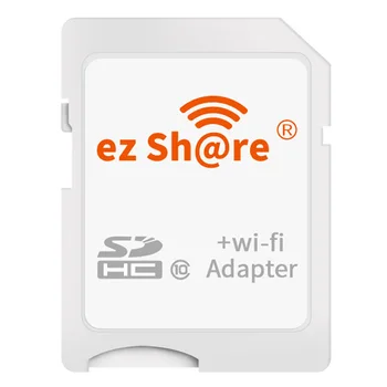 Ezshare WiFi SD-Kort Wireless WiFi TF Micro SD Til en SD Adapter, 8G 16GB 32G Kun Støtte 4GB 8GB 16GB 32GB Microsd-Kort 0