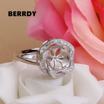 Fashion Perle Ring Beslag, Ring Resultater, Ring Smykker Dele Fittings Charme Tilbehør Sølv Smykker 0