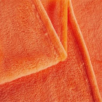 Fast Orange Farve Coral Fleece Tæppe Super Blød Sofa Dækning Af Mink Smide Tvilling, Dronning, Enkeltseng, Dobbeltseng Faux Fur Tæpper 4