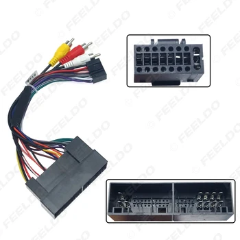 FEELDO 1PC Bil Stereo Lyd 16PIN Adapter Ledningsnet Til Hyundai IX25/KX3/H1 2006+ Power Calbe Installere Eftermarkedet 1