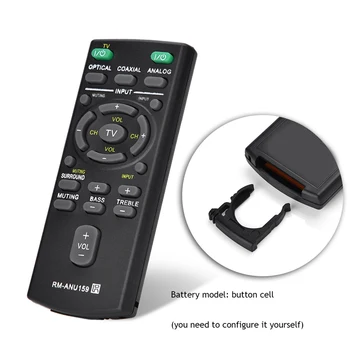 Fjernbetjening, Tastatur Universal Fjernbetjening Udskiftning RM-ANU159 Fjernbetjening Til Sony Bar Remote Controllere 4