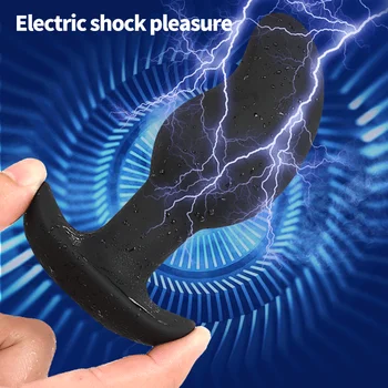 Fjernbetjeningen Dildo Vibrator Silikone Butt Plugs Butt Anus Vibrere Mandlige Prostata Massager Anal Plug Voksen Sex Produkt 1