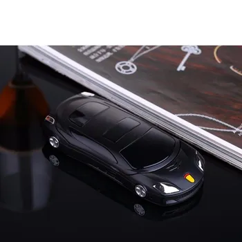 Flip Bil Formet Mini Mobiltelefon NEWMIND F15 Dual SIM-Kort, FM-Radio, Bluetooth, LED-1500mAh 1.77 Tommer Funktion Mobiltelefon 1