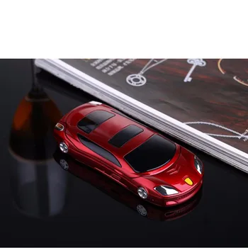 Flip Bil Formet Mini Mobiltelefon NEWMIND F15 Dual SIM-Kort, FM-Radio, Bluetooth, LED-1500mAh 1.77 Tommer Funktion Mobiltelefon 2