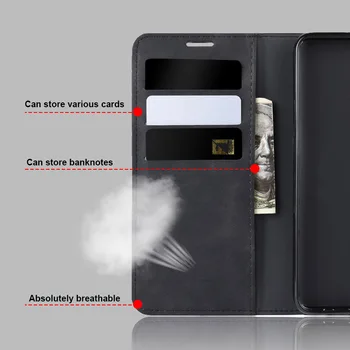 Flip Wallet Læder Phone Case For Samsung Galaxy A50 A01 A21 A10, A20 A30 A40 A20s A30s A50s M30s Magnetiske Kort slot Tilfælde Stå 0