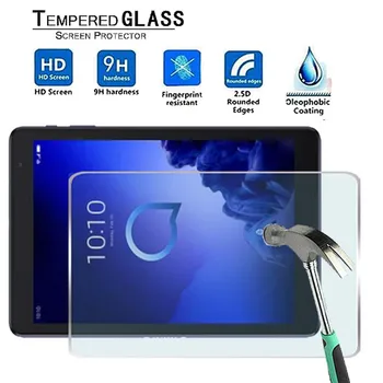 For Alcatel 3T 10 -Premium-Tablet 9H Hærdet Glas Skærm Protektor Film Protector Guard Dække 1