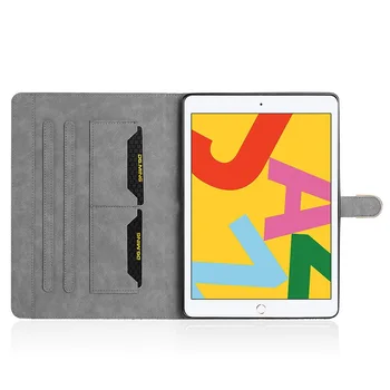 For Apple iPad 10.2 2019 Cover Bling Glitter Smart læder Stå Tabletter tegnebog Funda til iPad 10.5 tommer Luft 3 tilfælde+Gaver 0