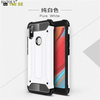 For at Dække Xiaomi Redmi S2 Tilfælde Anti-banke Robust Rustning Hårdt Cover Til Redmi Y2 Silikone Telefon Kofanger Tilfældet For Xiaomi Redmi S2 5