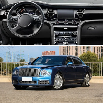 For Bentley Mulsanne Android Radio Multimedie DVD-Afspiller 4G+64G GPS Navigation, Bil Stereo 12,1 Tommer Touchscreen 3