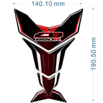 For Honda CB650R Klistermærker Tank Pad Beskytter Kroppen sidedæksel CB 650 R Beskyttende CB650 Decals Logo Brændstof Logo 2019 2020 3