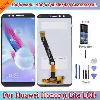 For HUAWEI Honor 9 Lite LCD-skærm med Touch Screen Erstatning for HUAWEI Honor 9 Lite LCD-Skærm med ramme LLD-AL00 AL10 TL10 1