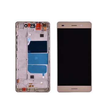 For Huawei P8 Lite ALE-L21 LCD-Skærm Touch screen Digitizer Assembly Med ramme ELLER For P8 lite lcd-uden ramme 5