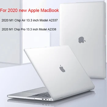 For MacBook 2020 M1 Chip Air 13,3 tommer Model A2337 Pro 13 M1 Chip Model A2338 Laptop Case til Nye mac book Pro Air M1 Chip Sag 0