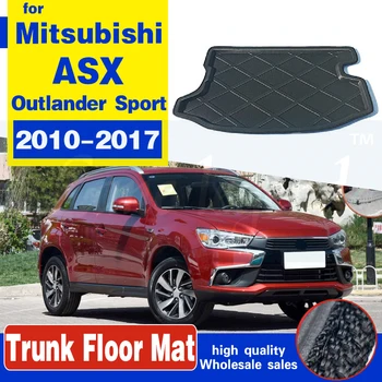 For Mitsubishi ASX / Outlander Sport / - RVR 2010-2017 Bilens Bagagerum Måtte Skuffe Boot Liner Fragt til Væg-Tæppe Mudder, Non-slip Protector Pad 2
