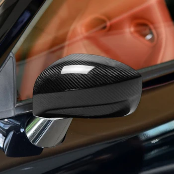 For Nissan GTR R35 2008-2016 Carbon Fiber Rear View Mirror Cover Caps Protector Sæt Døren sidefløjene Modificeret Bil Tilbehør 3015