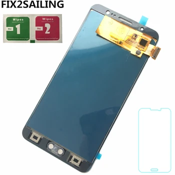 For Samsung Galaxy J7 2016 J710 SM-J710F J710M J710H J710FN LCD-Skærm, Testet Arbejder Touch Screen Forsamling Ikke Justering 1