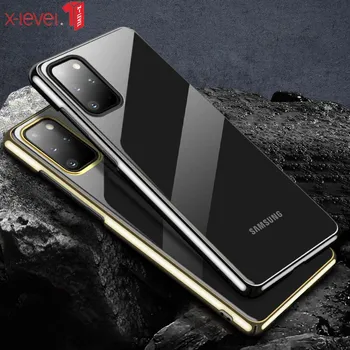 For Samsung S20 Tilfælde X-niveau Krystal Klart, Ultra-Slanke Hard Case med en Let Mat Finish for Samsung S20+ for Samsung S20 Ultra 5