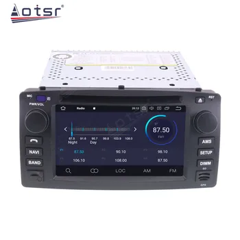 For Toyota Corolla 2001 - 2006 Android 10.0 PX6 4+64GB Bil DVD-GPS Navigation BT CARPLAY Bil Radio Afspiller Multimedie-Afspiller 1