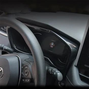 For Toyota RAV4 XA50 2019 2020 Bilen og RHD LHD dashboard dekorativ ramme dashboard dækker klistermærker interiør trim 3