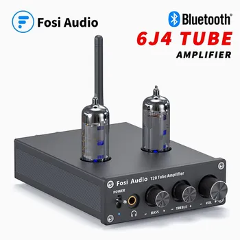 Fosi Audio Bluetooth-Rør Forstærker Stereo Lyd 50W TPA3116D2 Power Amp Bærbare hovedtelefonforstærker For Hjem Passive Højttalere