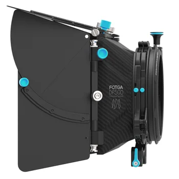 FOTGA DP500III Pro DSLR-mat kasse parasol med donuts filter holdere til A7 II A7RII A7S II BMPCC 5DIII 15mm rod rig 3