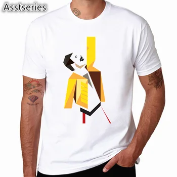 Freddie Mercury Queen Band T-Shirt Herre Hip-Hop, Rock Hipster T-Shirt Casual t-shirts harajuku Top Tees HCP4535 5