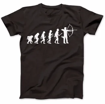 Fremmede Ting, Designe T-Shirt 2018 Cool Kortærmet Mænd T-Shirt Bueskydning Evolution Archer Shirt-Designer 1