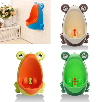 Frøen Plastik Baby Drenge Børn Tisse På Potte, Toilet Træning Børn Urinal Badeværelse 1