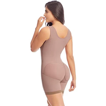 Full Body Shaper Indlæg Komprimering Tøjet Med Bra Sauna Passer Shapewear Fajas Reductoras Sexet Og Komfortable Talje Træner 1