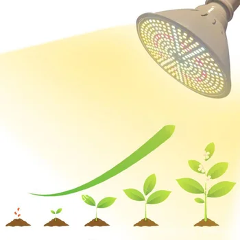Full Spectrum 290 LED plante Vokser pærer E27 lampe veg cultivo Drivhus, indendørs Hydro sollys Phyto Lampe Blomst vokse telt 0